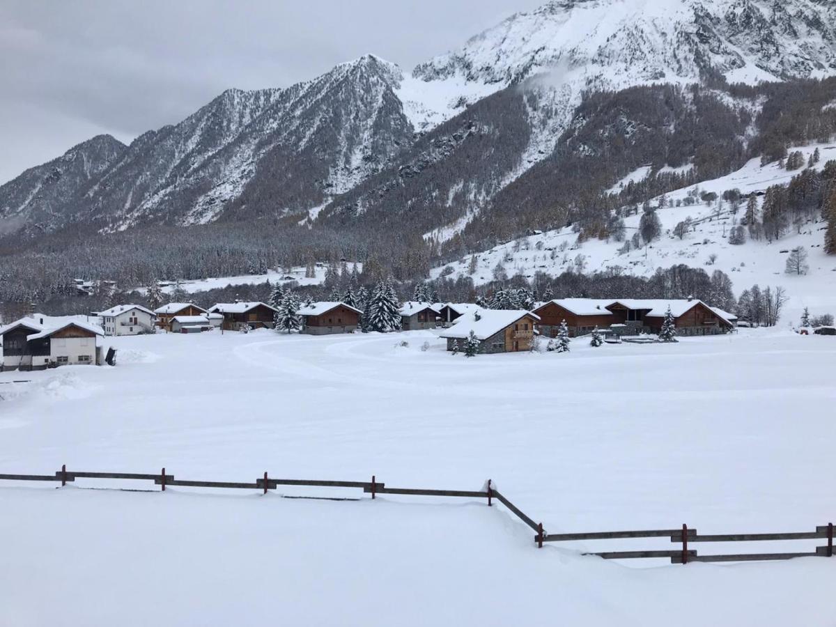 Il Pettirosso - Appartamento Panoramico Con 3 Camere In Villetta Champoluc Buitenkant foto