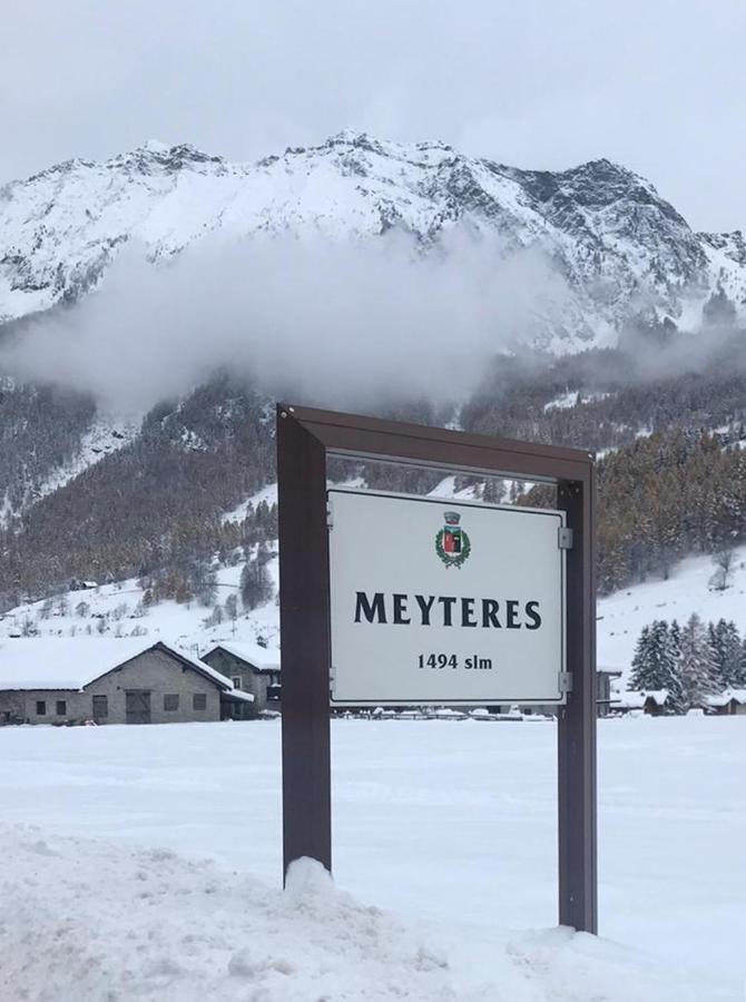 Il Pettirosso - Appartamento Panoramico Con 3 Camere In Villetta Champoluc Buitenkant foto